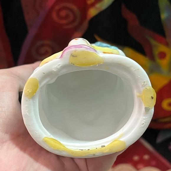 VTG Japan Virgin Mary Icon Satsuma Ware Porcelain China Figurine - Picture 5 of 9